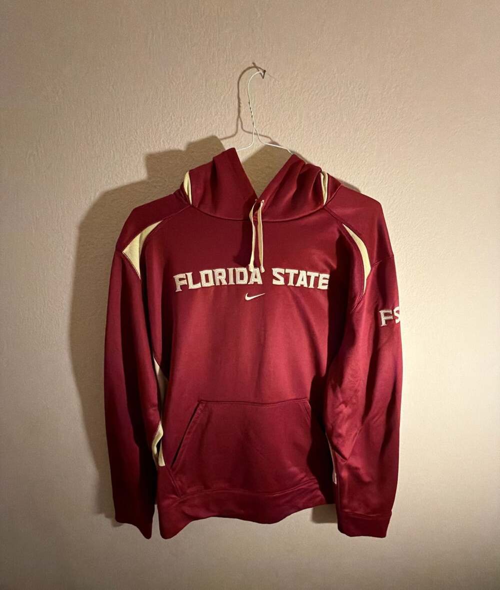Nike Florida State Seminoles Therma-Fit Burgundy Hoodie XL